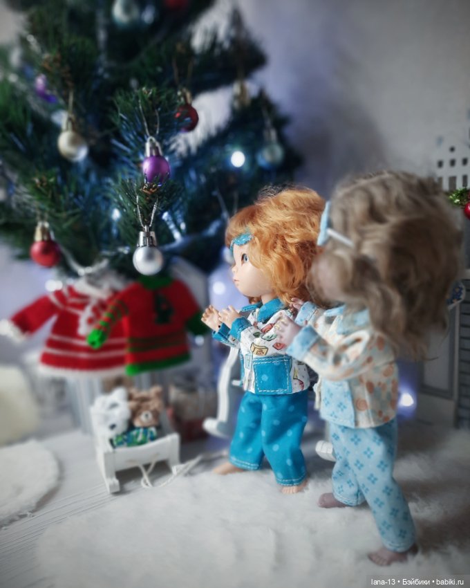 Новогоднее утро! 🎁🎅🎄❄️🥳 — Одежда и обувь для кукол своими руками: фото