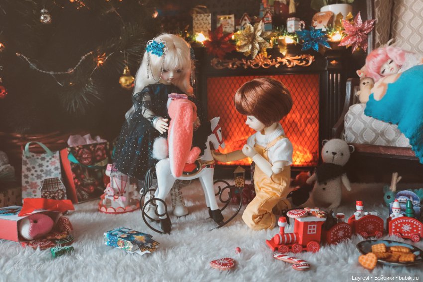 Первый день Нового Года — Фотоистории с куклами BJD (БЖД): сериалы (фото 6)