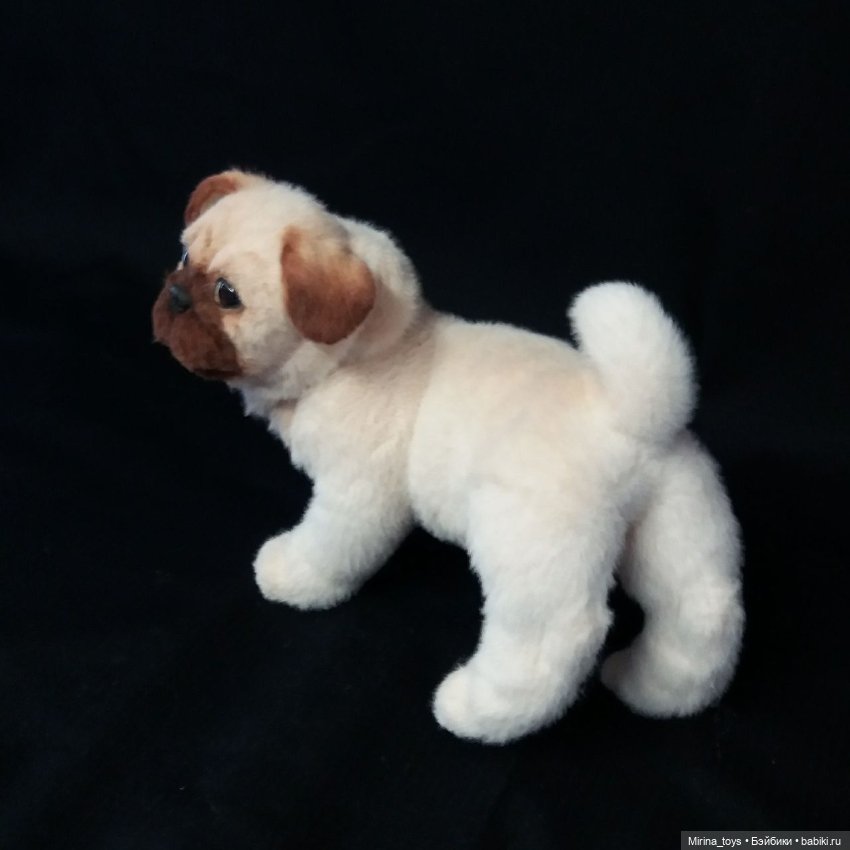 Мопсик — Авторские мишки Тедди и друзья: фото (фото 3)