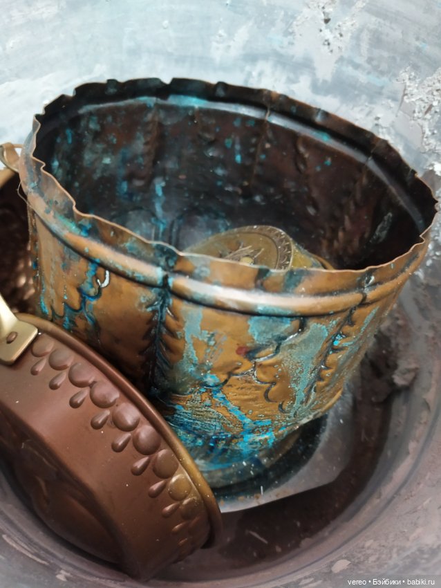 Медные аксессуары кукольной комнаты (фото 6)