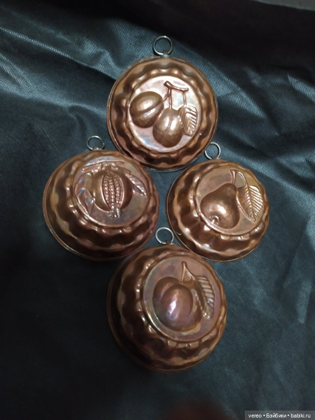 Медные аксессуары кукольной комнаты (фото 4)