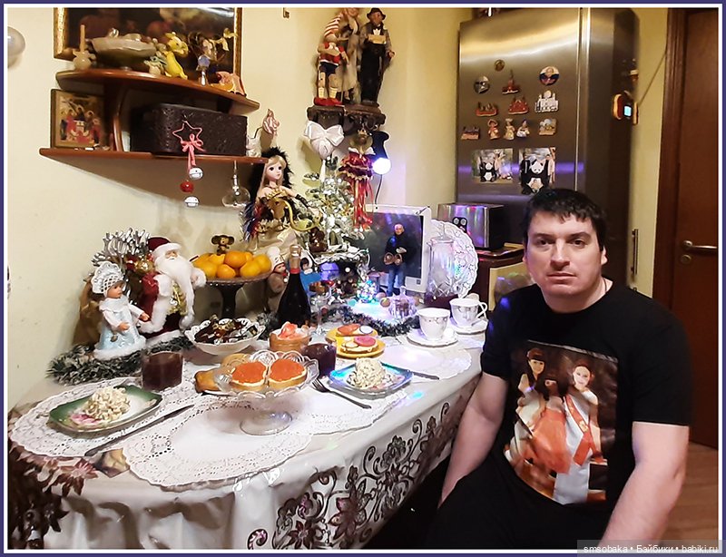 Как я 2025 Год встречала со своими куклами и сыном