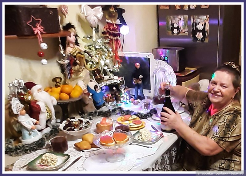 Как я 2025 Год встречала со своими куклами и сыном