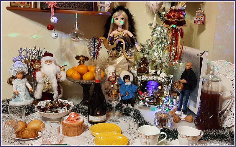 Как я 2025 Год встречала со своими куклами и сыном (фото 2)