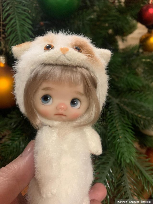 Новогодний котик🎄✨ — Домашние фото авторских кукол: личные коллекции (фото 6)