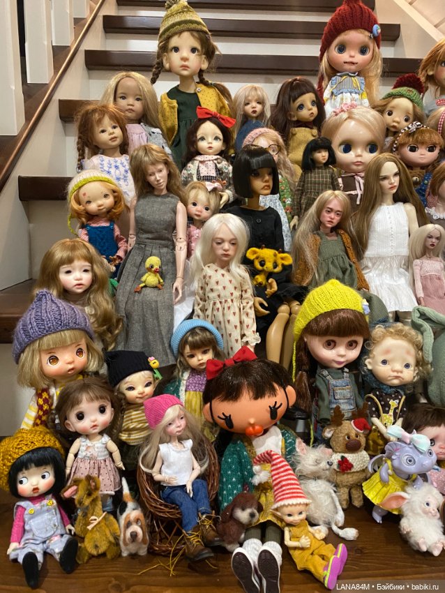 Итоги года🤗 — Домашние коллекции кукол: фото собраний (фото 2)