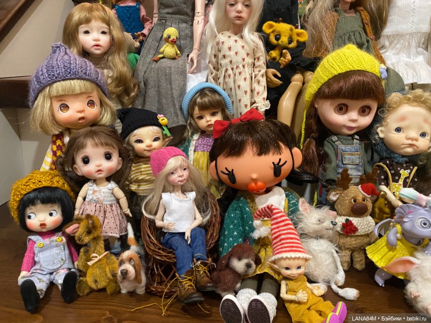 Итоги года🤗 — Домашние коллекции кукол: фото собраний (фото 5)