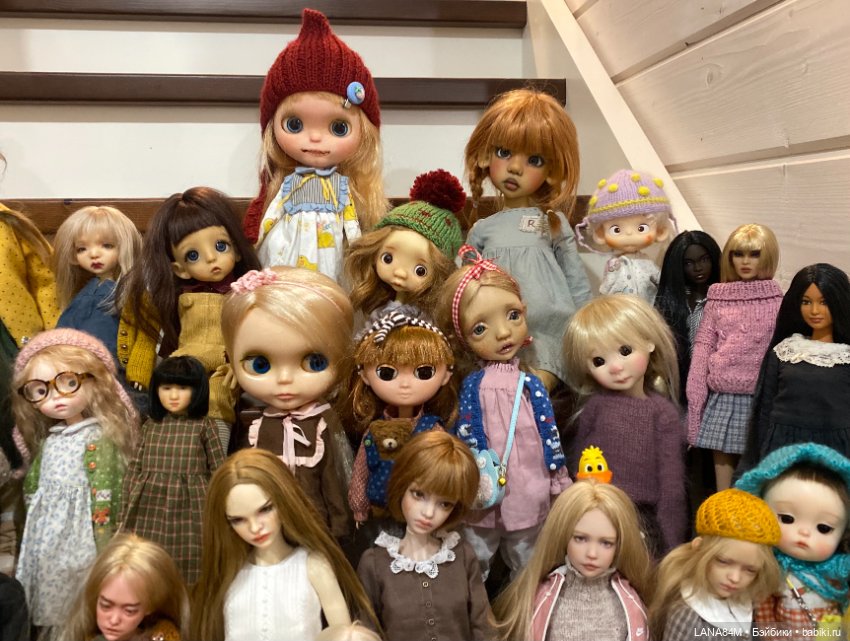 Итоги года🤗 — Домашние коллекции кукол: фото собраний (фото 7)