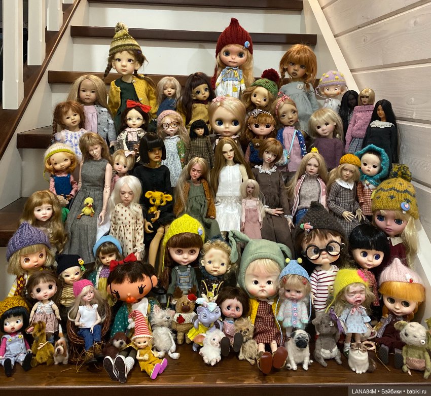 Итоги года🤗 — Домашние коллекции кукол: фото собраний
