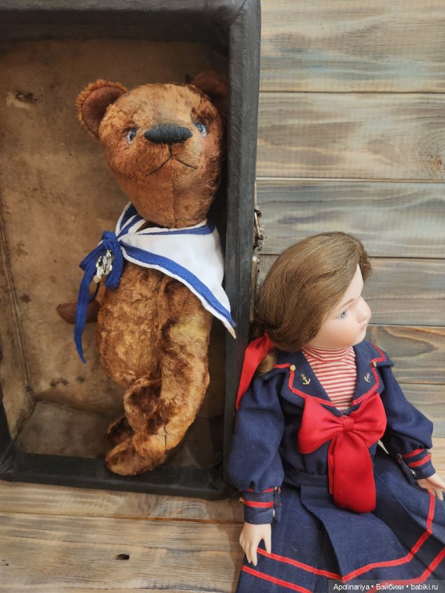 Tobias мишка-тедди — Авторские мишки Тедди и друзья: фото (фото 6)