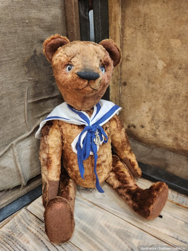 Tobias мишка-тедди — Авторские мишки Тедди и друзья: фото (фото 7)