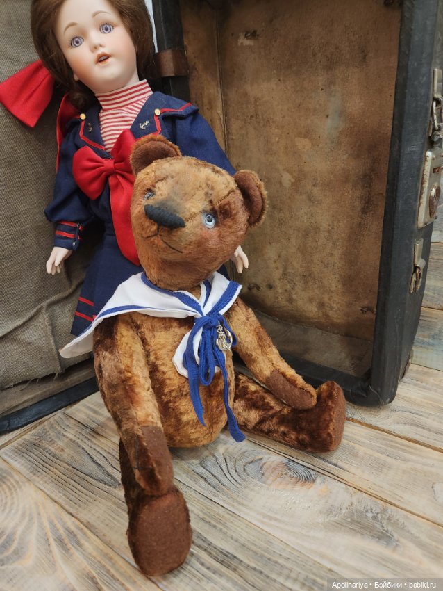 Tobias мишка-тедди — Авторские мишки Тедди и друзья: фото (фото 9)