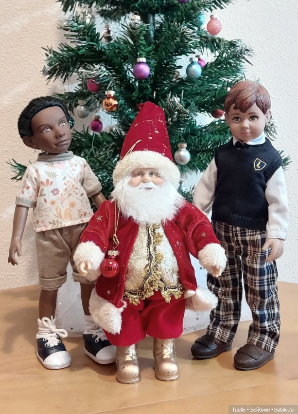 Новый год и куклы Бастьена (фото 2)