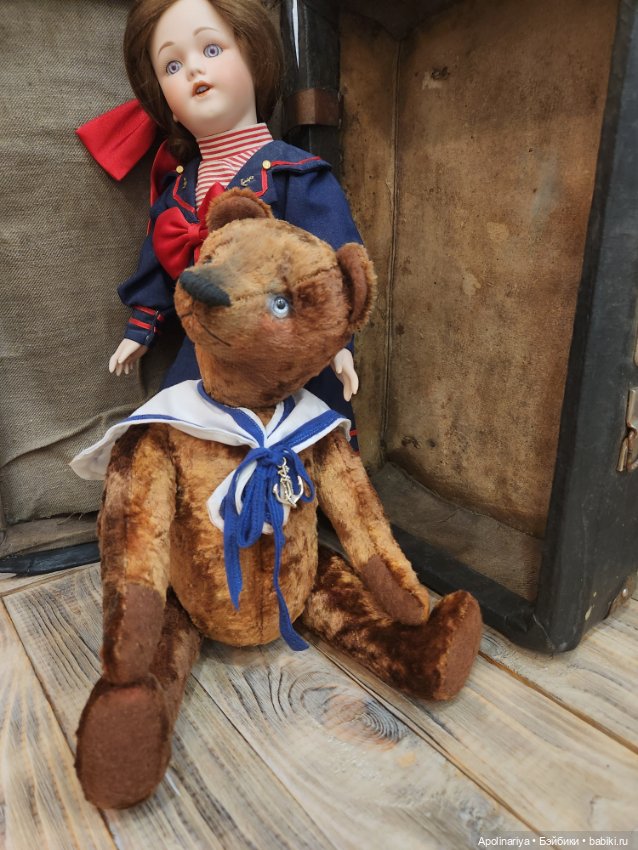 Tobias мишка-тедди — Авторские мишки Тедди и друзья: фото (фото 10)