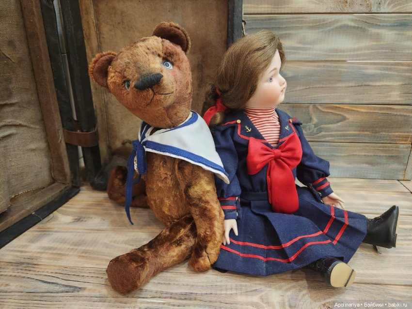 Tobias мишка-тедди — Авторские мишки Тедди и друзья: фото (фото 3)