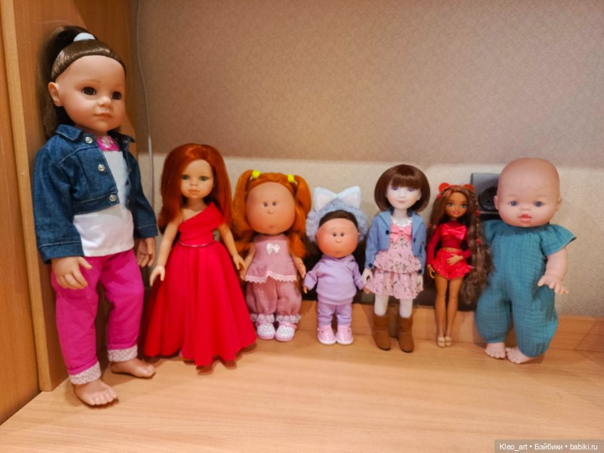 2025 год и мои куколки — Коллекции игровых кукол (Playline): фото полок (фото 2)