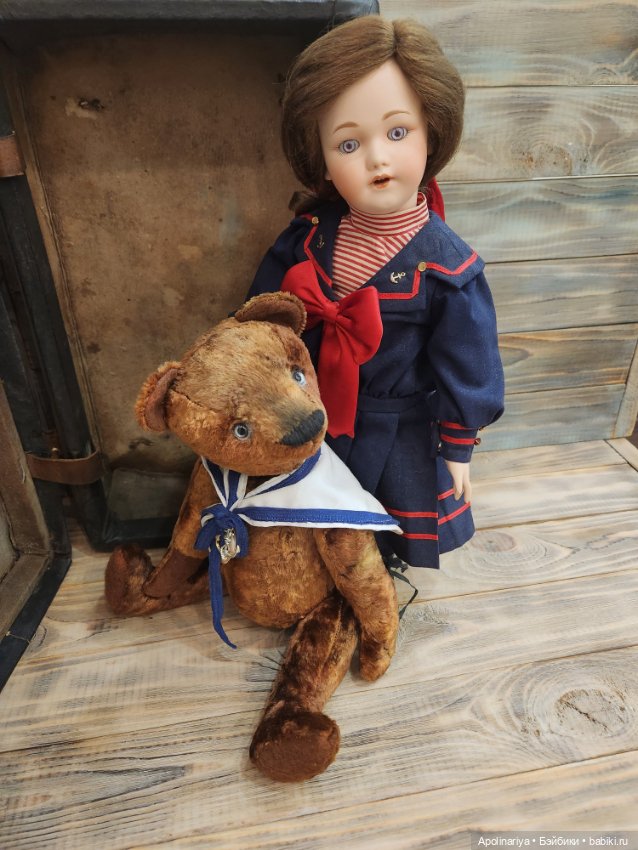 Tobias мишка-тедди — Авторские мишки Тедди и друзья: фото (фото 2)