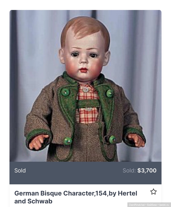 Куклы Hertel, Schwab & Company (фото 2)