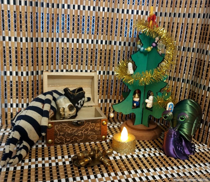 Ё-хо-хо и нету рома 😞 — Авторские игрушки из разных материалов: синельная проволока