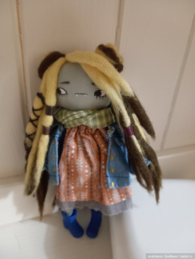 Линда. Сама себе на уме — Авторские текстильные куклы: Вальдорфские (фото 7)