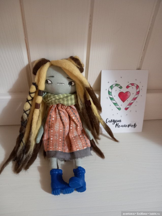 Линда. Сама себе на уме — Авторские текстильные куклы: Вальдорфские (фото 3)