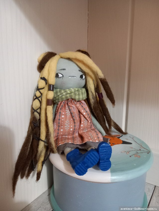 Линда. Сама себе на уме — Авторские текстильные куклы: Вальдорфские