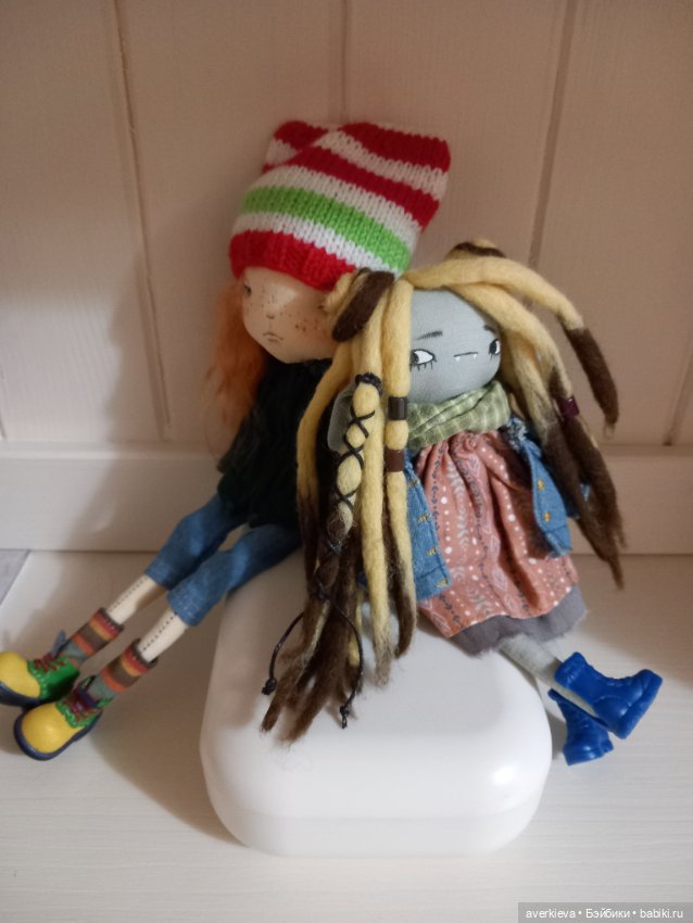 Линда. Сама себе на уме — Авторские текстильные куклы: Вальдорфские (фото 8)
