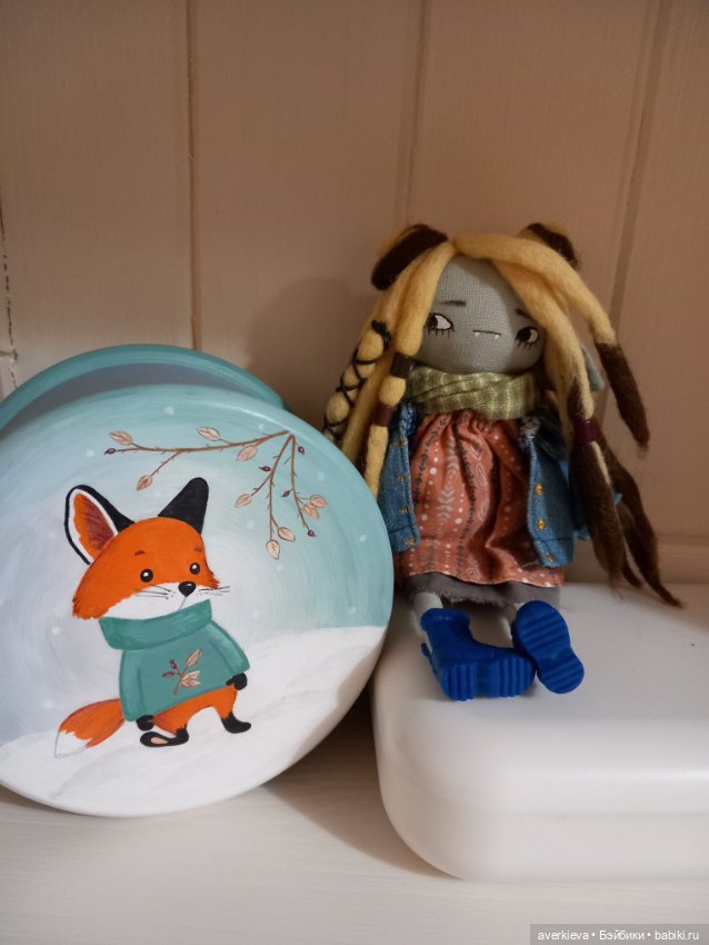 Линда. Сама себе на уме — Авторские текстильные куклы: Вальдорфские (фото 5)