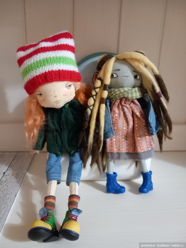 Линда. Сама себе на уме — Авторские текстильные куклы: Вальдорфские (фото 9)