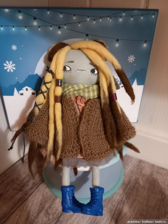 Линда. Сама себе на уме — Авторские текстильные куклы: Вальдорфские (фото 4)