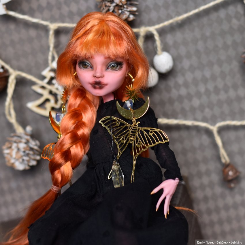 Рыжая колдунья — ООАК Monster High и Ever After High: репейнт (фото 7)