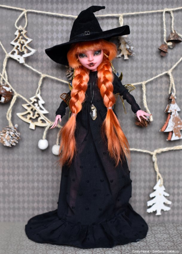 Рыжая колдунья — ООАК Monster High и Ever After High: репейнт (фото 2)