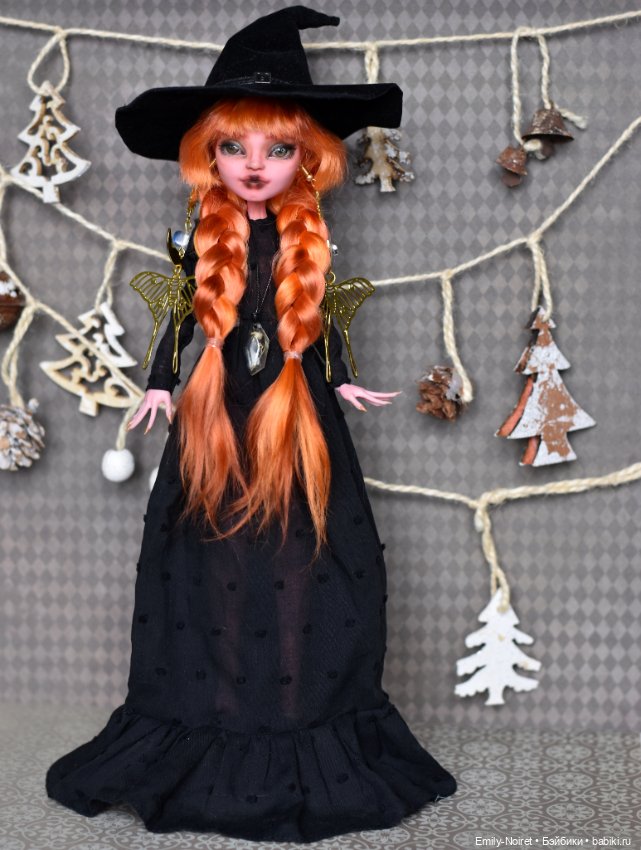 Рыжая колдунья — ООАК Monster High и Ever After High: репейнт