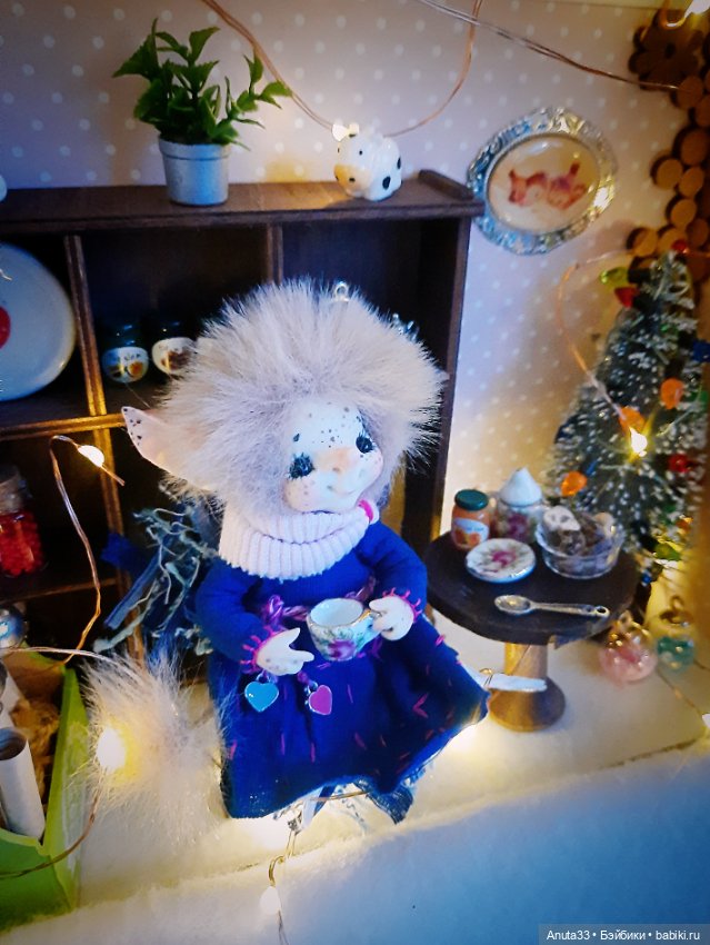 Аука, новогоднее)) — Домашние фото авторских кукол: личные коллекции (фото 3)