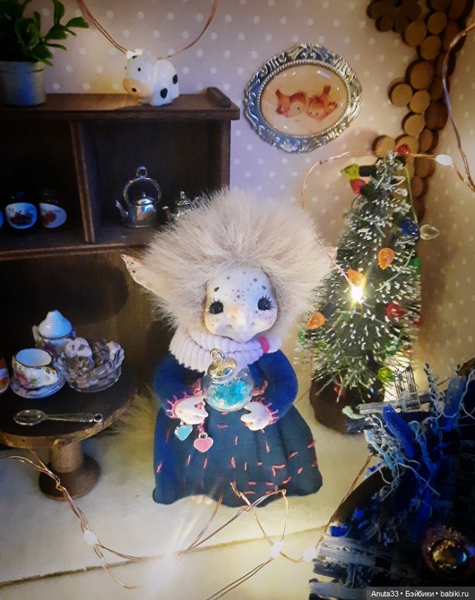 Аука, новогоднее)) — Домашние фото авторских кукол: личные коллекции (фото 2)