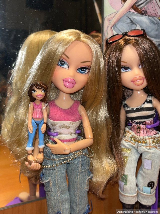 Малышка bratz — Авторские миниатюрные куклы: лепка (фото 4)