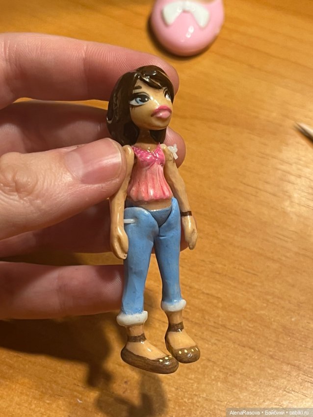 Малышка bratz — Авторские миниатюрные куклы: лепка (фото 2)