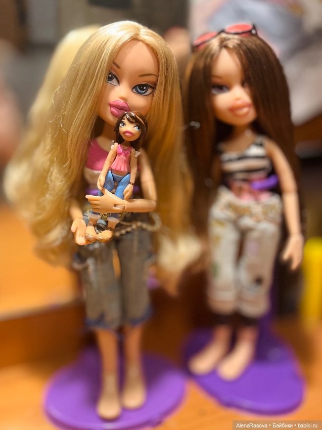 Малышка bratz — Авторские миниатюрные куклы: лепка (фото 3)