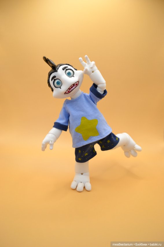 Странный, но забавный персонаж и первый опыт в пошиве (фото 4)