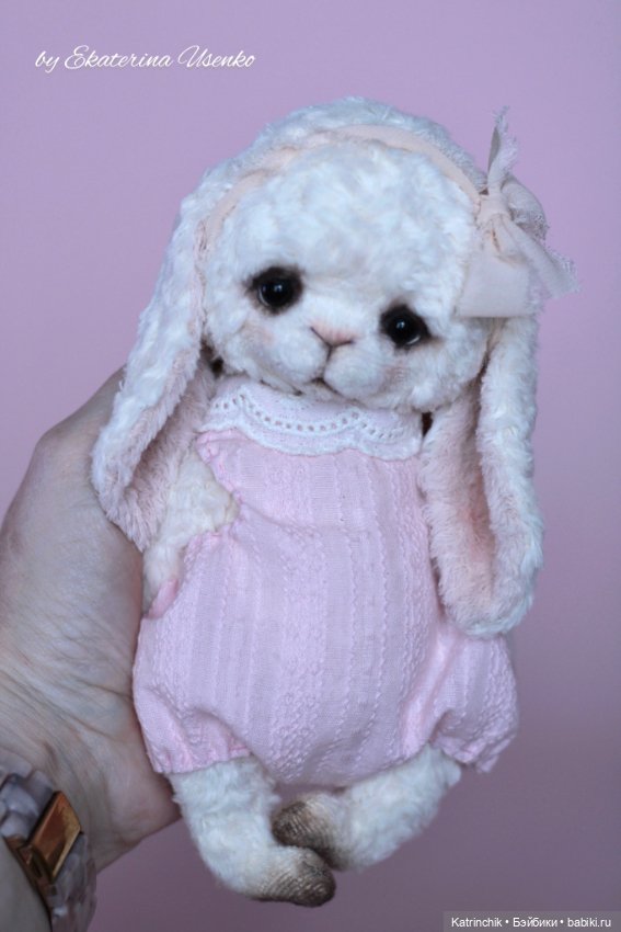 Зайка Зефирка — Авторские мишки Тедди и друзья: фото (фото 7)