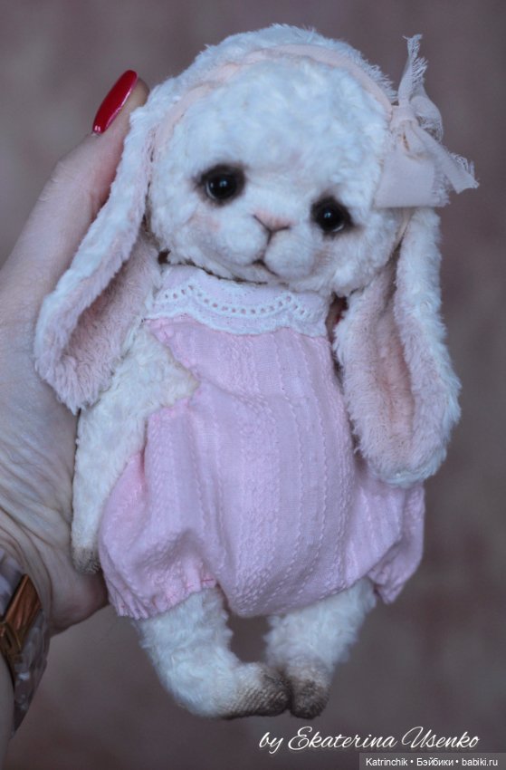 Зайка Зефирка — Авторские мишки Тедди и друзья: фото (фото 3)