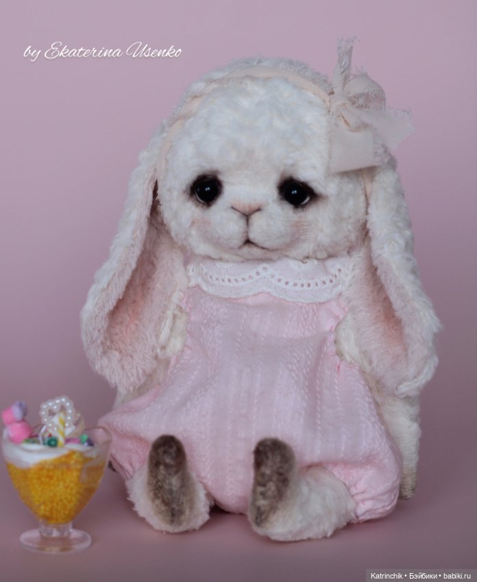 Зайка Зефирка — Авторские мишки Тедди и друзья: фото (фото 9)