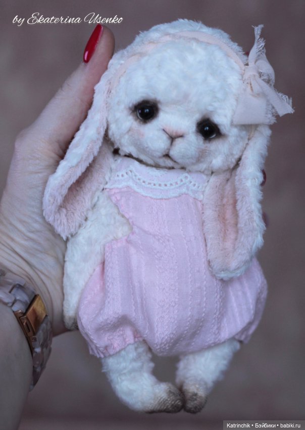 Зайка Зефирка — Авторские мишки Тедди и друзья: фото (фото 2)