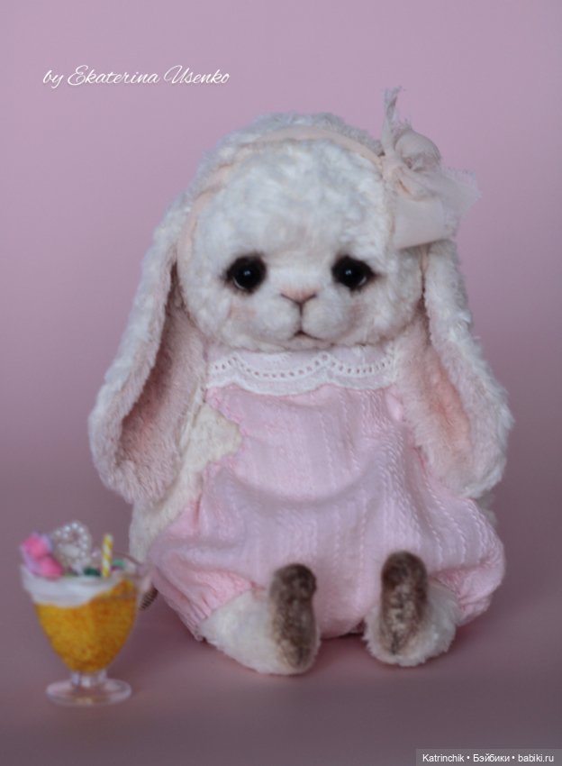 Зайка Зефирка — Авторские мишки Тедди и друзья: фото (фото 8)