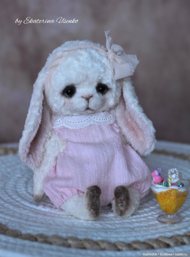 Зайка Зефирка — Авторские мишки Тедди и друзья: фото (фото 5)