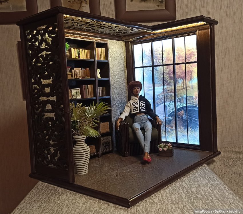 Румбокс "Уют" — Румбоксы и кукольные интерьеры: фото (фото 4)