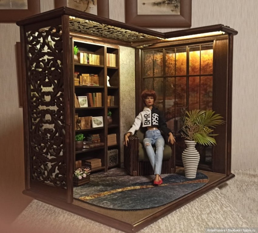 Румбокс "Уют" — Румбоксы и кукольные интерьеры: фото