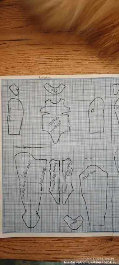 Кривые базовые выкройки для Редберри и Бломмор