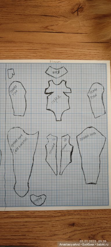 Кривые базовые выкройки для Редберри и Бломмор