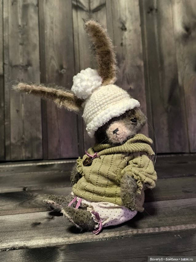 Зайка серенький — Авторские мишки Тедди и друзья: фото (фото 5)